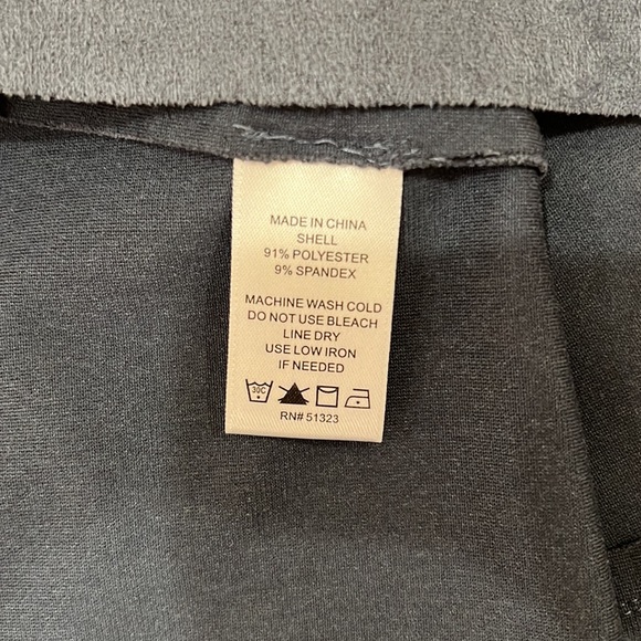 1. State Suede Skirt - Blue - Picture 7 of 7